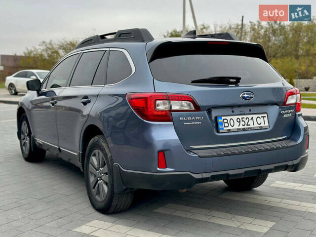Синий Субару Аутбек, объемом двигателя 2.5 л и пробегом 149 тыс. км за 15800 $, фото 7 на Automoto.ua