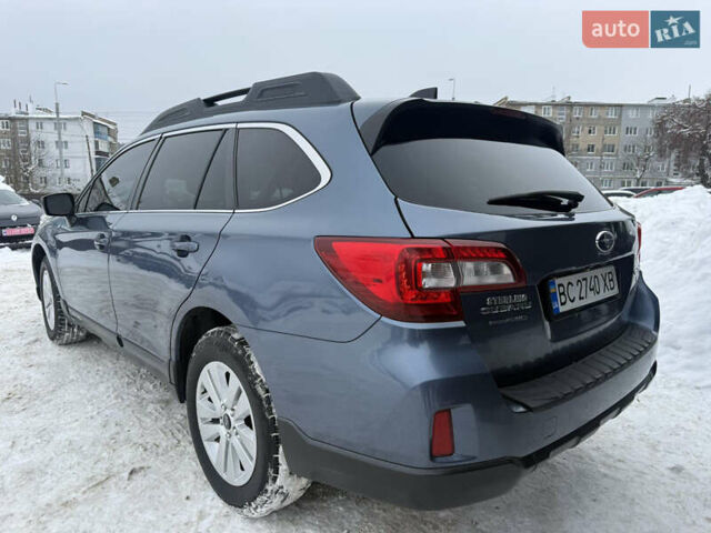 Синий Субару Аутбек, объемом двигателя 2.5 л и пробегом 176 тыс. км за 12900 $, фото 4 на Automoto.ua