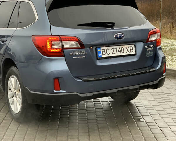 Синий Субару Аутбек, объемом двигателя 2.46 л и пробегом 174 тыс. км за 12900 $, фото 5 на Automoto.ua