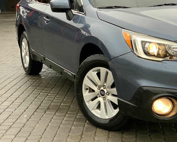 Синий Субару Аутбек, объемом двигателя 2.46 л и пробегом 174 тыс. км за 12900 $, фото 1 на Automoto.ua