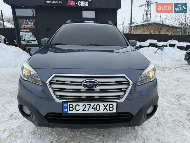 Синий Субару Аутбек, объемом двигателя 2.5 л и пробегом 176 тыс. км за 12900 $, фото 2 на Automoto.ua