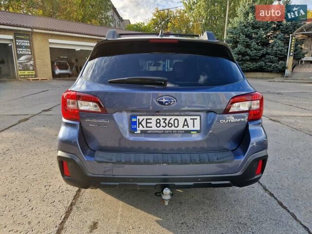 Синий Субару Аутбек, объемом двигателя 2.5 л и пробегом 161 тыс. км за 16500 $, фото 4 на Automoto.ua