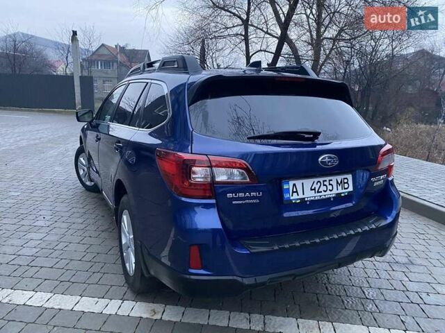 Синий Субару Аутбек, объемом двигателя 2.5 л и пробегом 72 тыс. км за 16900 $, фото 3 на Automoto.ua