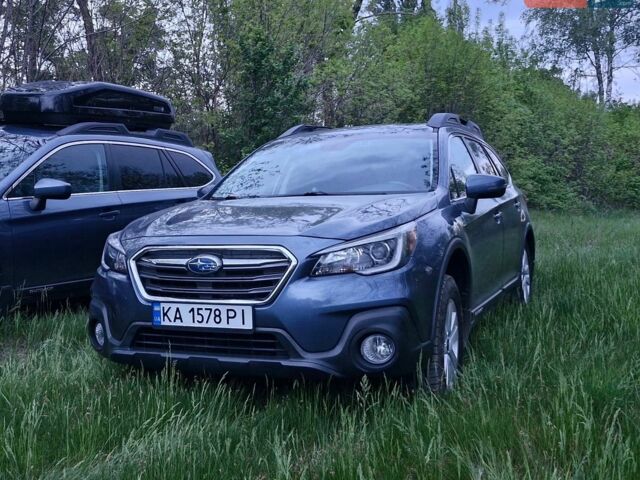 Синий Субару Аутбек, объемом двигателя 2.5 л и пробегом 113 тыс. км за 16750 $, фото 2 на Automoto.ua