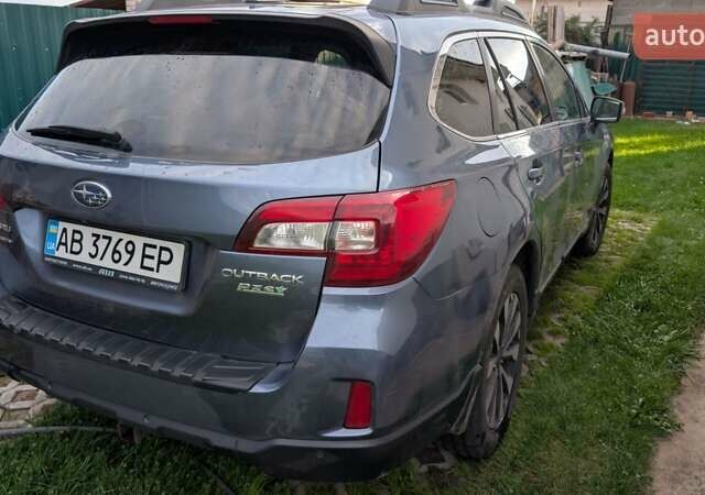 Синий Субару Аутбек, объемом двигателя 2.5 л и пробегом 150 тыс. км за 16500 $, фото 7 на Automoto.ua