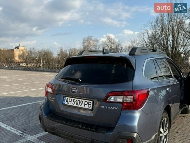 Синий Субару Аутбек, объемом двигателя 2.46 л и пробегом 127 тыс. км за 20000 $, фото 1 на Automoto.ua