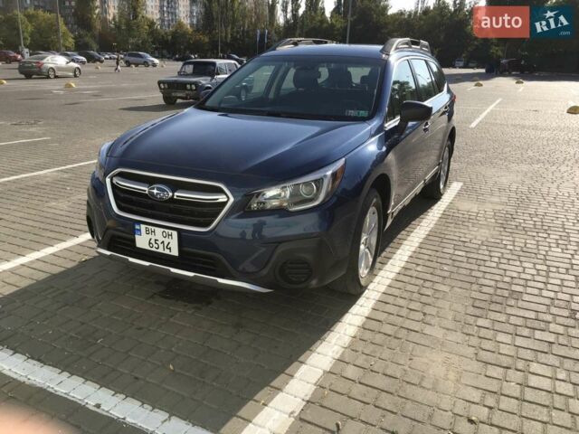 Синий Субару Аутбек, объемом двигателя 2.5 л и пробегом 45 тыс. км за 20000 $, фото 1 на Automoto.ua