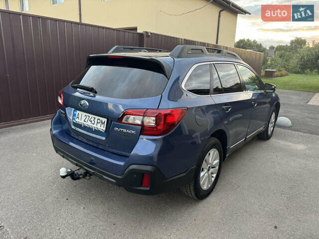 Синій Субару Аутбек, об'ємом двигуна 2.5 л та пробігом 105 тис. км за 16000 $, фото 7 на Automoto.ua
