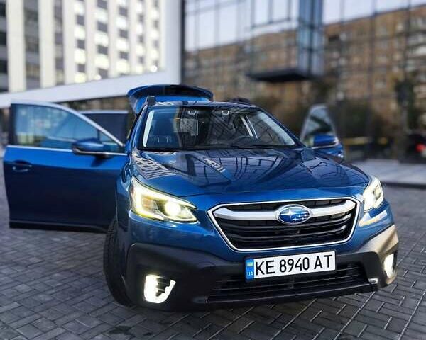 Субару Аутбек 2020 у Дніпро (Дніпропетровську) на Automoto.ua Синій Субару Аутбек, об'ємом двигуна 2.5 л та пробігом 80 тис. км за 24900 $, фото 2 на Automoto.ua