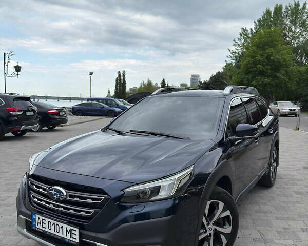 Синий Субару Аутбек, объемом двигателя 2.5 л и пробегом 81 тыс. км за 35500 $, фото 1 на Automoto.ua