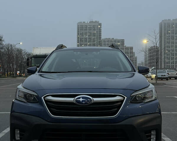 Синій Субару Аутбек, об'ємом двигуна 2.46 л та пробігом 43 тис. км за 23000 $, фото 1 на Automoto.ua