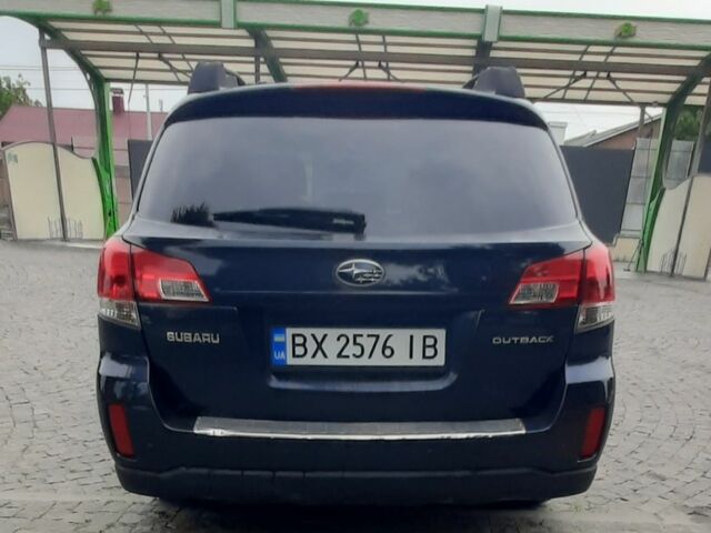 Синий Субару Аутбек, объемом двигателя 2.5 л и пробегом 256 тыс. км за 8600 $, фото 5 на Automoto.ua