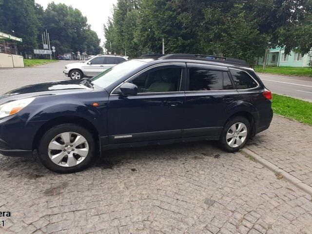 Синий Субару Аутбек, объемом двигателя 2.5 л и пробегом 256 тыс. км за 8600 $, фото 3 на Automoto.ua