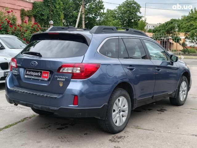 Синий Субару Аутбек, объемом двигателя 2.5 л и пробегом 84 тыс. км за 16490 $, фото 9 на Automoto.ua