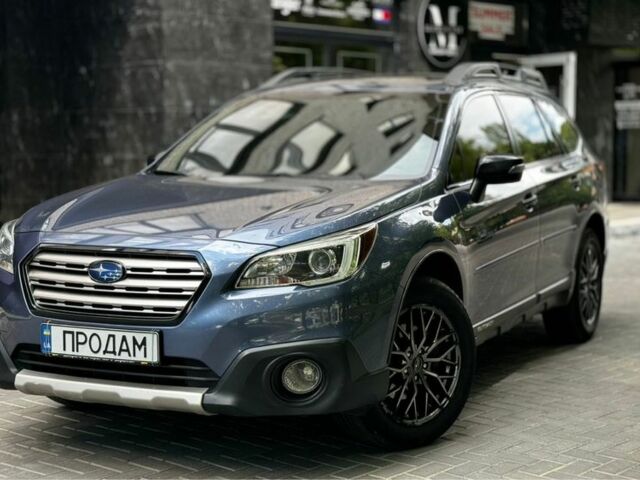 Синий Субару Аутбек, объемом двигателя 2.5 л и пробегом 155 тыс. км за 14500 $, фото 2 на Automoto.ua