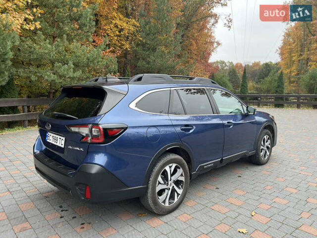 Синій Субару Аутбек, об'ємом двигуна 2.5 л та пробігом 39 тис. км за 22000 $, фото 1 на Automoto.ua