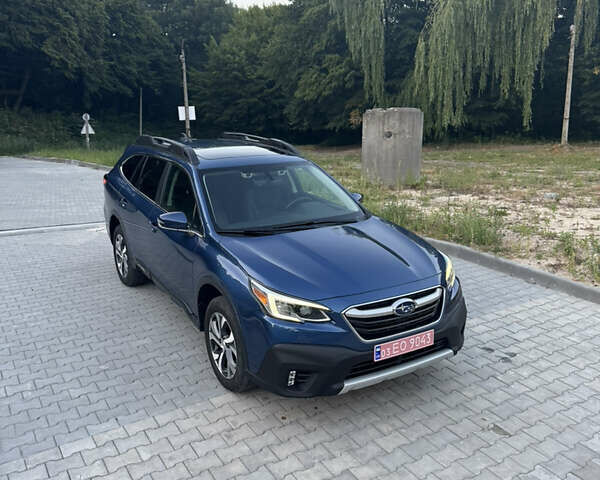 Синий Субару Аутбек, объемом двигателя 2.5 л и пробегом 67 тыс. км за 22500 $, фото 2 на Automoto.ua