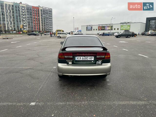 Зеленый Субару Аутбек, объемом двигателя 2.5 л и пробегом 227 тыс. км за 4500 $, фото 4 на Automoto.ua