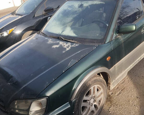 Зеленый Субару Аутбек, объемом двигателя 2.46 л и пробегом 350 тыс. км за 2500 $, фото 3 на Automoto.ua