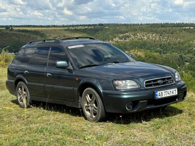 Зеленый Субару Аутбек, объемом двигателя 3 л и пробегом 400 тыс. км за 5600 $, фото 4 на Automoto.ua