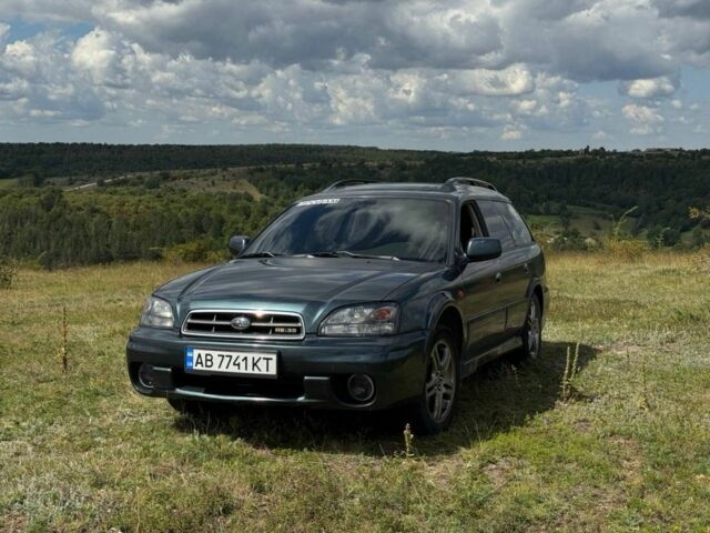 Зеленый Субару Аутбек, объемом двигателя 3 л и пробегом 400 тыс. км за 5600 $, фото 5 на Automoto.ua