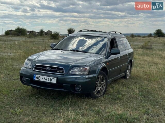 Зелений Субару Аутбек, об'ємом двигуна 3 л та пробігом 420 тис. км за 4700 $, фото 1 на Automoto.ua