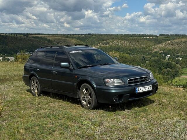 Зелений Субару Аутбек, об'ємом двигуна 3 л та пробігом 400 тис. км за 5500 $, фото 3 на Automoto.ua