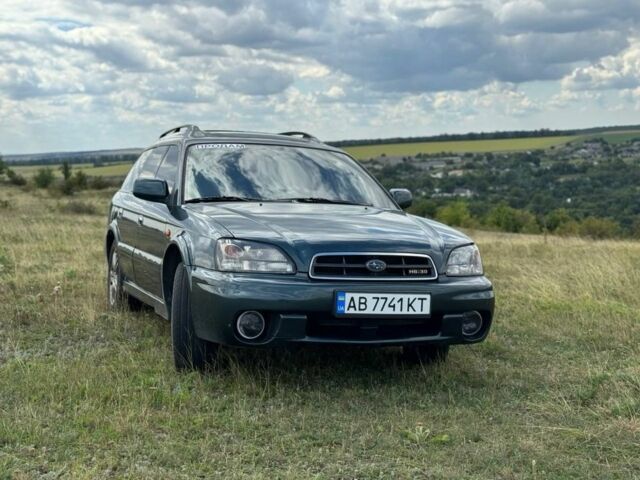 Зеленый Субару Аутбек, объемом двигателя 3 л и пробегом 400 тыс. км за 5500 $, фото 6 на Automoto.ua