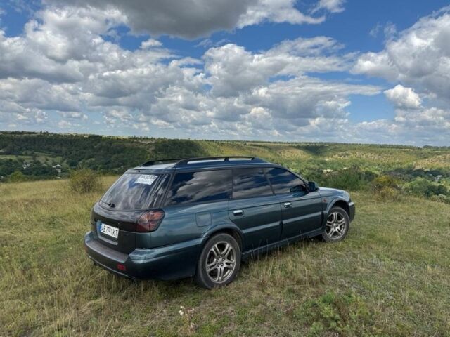 Зеленый Субару Аутбек, объемом двигателя 3 л и пробегом 400 тыс. км за 5600 $, фото 7 на Automoto.ua