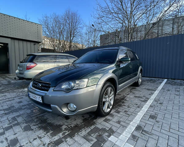 Зеленый Субару Аутбек, объемом двигателя 3 л и пробегом 307 тыс. км за 6400 $, фото 7 на Automoto.ua