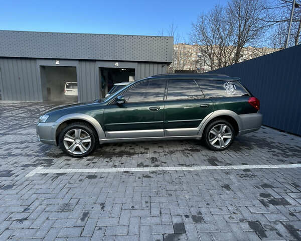 Зеленый Субару Аутбек, объемом двигателя 3 л и пробегом 307 тыс. км за 6400 $, фото 6 на Automoto.ua