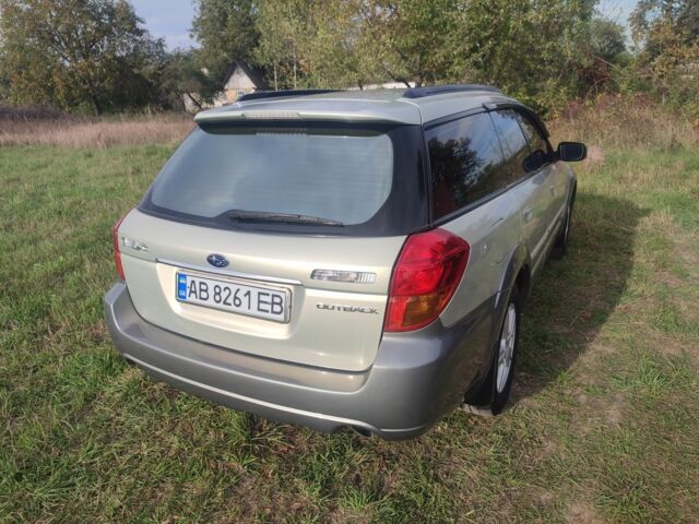 Зеленый Субару Аутбек, объемом двигателя 2.5 л и пробегом 288 тыс. км за 5500 $, фото 11 на Automoto.ua