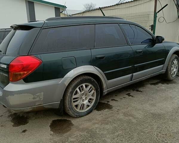 Зеленый Субару Аутбек, объемом двигателя 2.5 л и пробегом 300 тыс. км за 4200 $, фото 8 на Automoto.ua