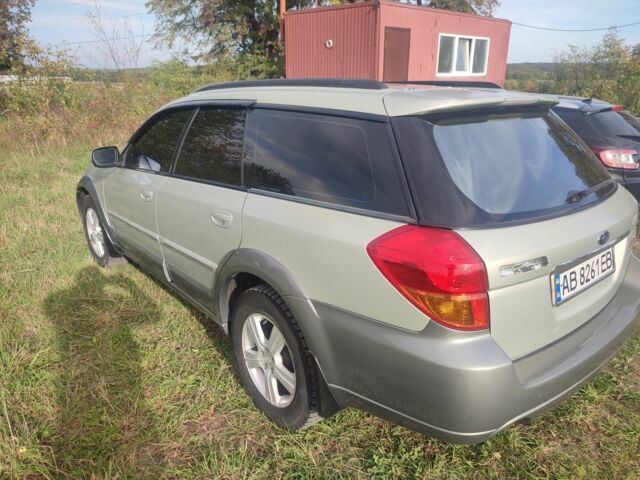Зеленый Субару Аутбек, объемом двигателя 2.5 л и пробегом 288 тыс. км за 5500 $, фото 4 на Automoto.ua