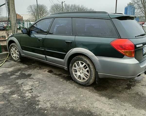 Зеленый Субару Аутбек, объемом двигателя 2.5 л и пробегом 300 тыс. км за 4200 $, фото 10 на Automoto.ua
