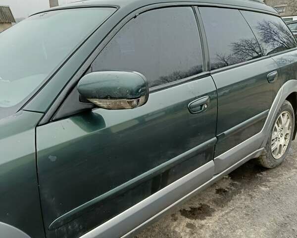 Зеленый Субару Аутбек, объемом двигателя 2.5 л и пробегом 300 тыс. км за 4200 $, фото 4 на Automoto.ua