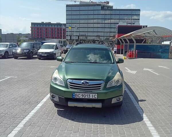 Зеленый Субару Аутбек, объемом двигателя 2.5 л и пробегом 242 тыс. км за 8200 $, фото 18 на Automoto.ua