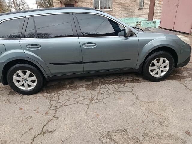 Зеленый Субару Аутбек, объемом двигателя 2 л и пробегом 289 тыс. км за 8500 $, фото 7 на Automoto.ua