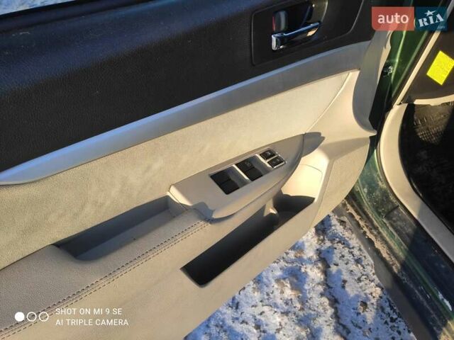 Зеленый Субару Аутбек, объемом двигателя 2.46 л и пробегом 259 тыс. км за 9500 $, фото 13 на Automoto.ua