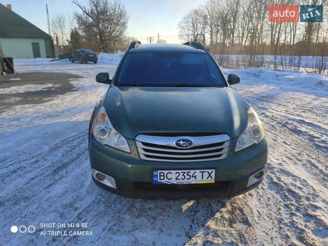 Зеленый Субару Аутбек, объемом двигателя 2.46 л и пробегом 259 тыс. км за 9500 $, фото 26 на Automoto.ua