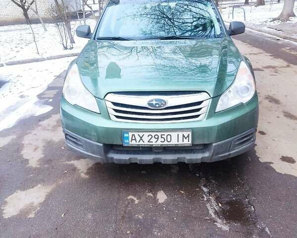 Зеленый Субару Аутбек, объемом двигателя 2.5 л и пробегом 370 тыс. км за 7172 $, фото 7 на Automoto.ua