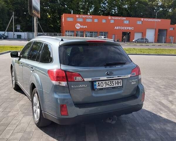 Зелений Субару Аутбек, об'ємом двигуна 2 л та пробігом 315 тис. км за 8500 $, фото 4 на Automoto.ua