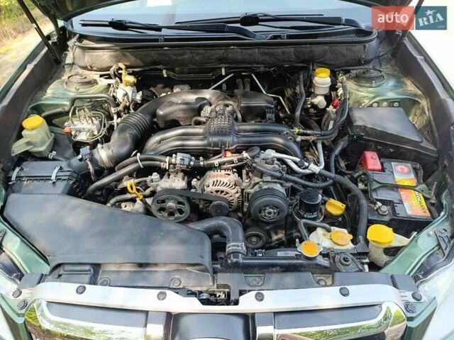 Зеленый Субару Аутбек, объемом двигателя 2.5 л и пробегом 256 тыс. км за 11800 $, фото 11 на Automoto.ua