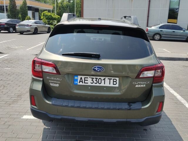 Зелений Субару Аутбек, об'ємом двигуна 2.5 л та пробігом 172 тис. км за 15000 $, фото 3 на Automoto.ua