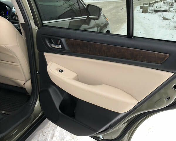 Зелений Субару Аутбек, об'ємом двигуна 2.5 л та пробігом 77 тис. км за 17900 $, фото 16 на Automoto.ua