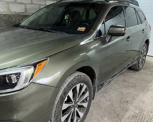 Зелений Субару Аутбек, об'ємом двигуна 2.5 л та пробігом 200 тис. км за 16500 $, фото 3 на Automoto.ua