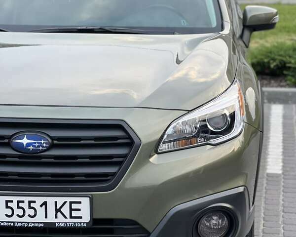Зелений Субару Аутбек, об'ємом двигуна 2.5 л та пробігом 77 тис. км за 17900 $, фото 7 на Automoto.ua