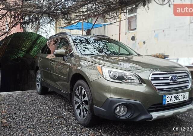 Зеленый Субару Аутбек, объемом двигателя 2.5 л и пробегом 92 тыс. км за 18200 $, фото 9 на Automoto.ua