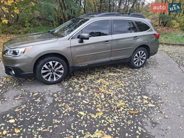 Зеленый Субару Аутбек, объемом двигателя 2.46 л и пробегом 230 тыс. км за 14900 $, фото 3 на Automoto.ua