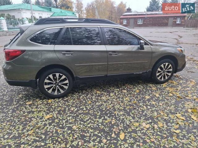 Зеленый Субару Аутбек, объемом двигателя 2.46 л и пробегом 230 тыс. км за 14900 $, фото 4 на Automoto.ua